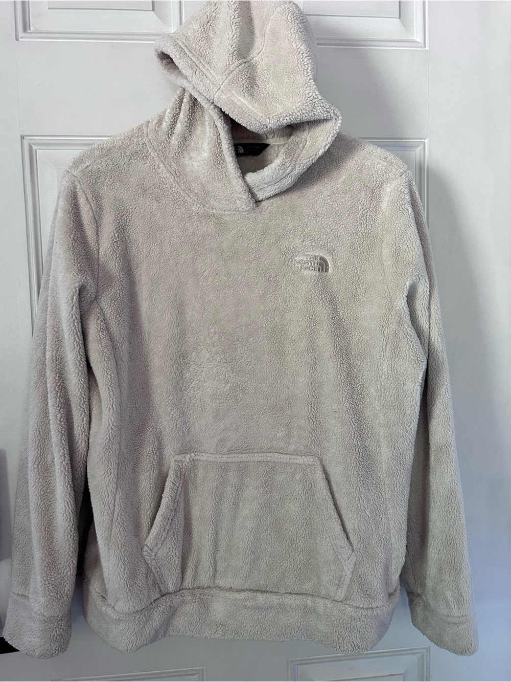 The North Face Women's Cream Sherpa Fleece Hoodie